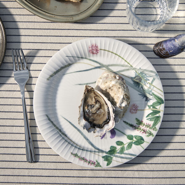 Hammersh&oslash;i Summer tallerken &Oslash; 22 cm, coastal flower, K&auml;hler