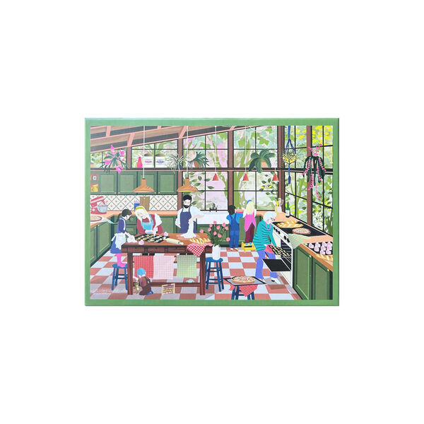 Koselig kj&oslash;kkenpuslespill 1000 brikker, ViSSEVASSE