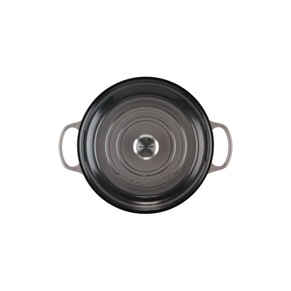 Signature st&oslash;pejern buffetgryte 30 cm, flint, Le Creuset
