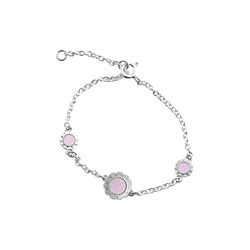 Bloom Mini Armbånd med 2 blomster, rosa sky Bloom Mini Armbånd med 2 blomster, rosa sky, Th. Marthinsen