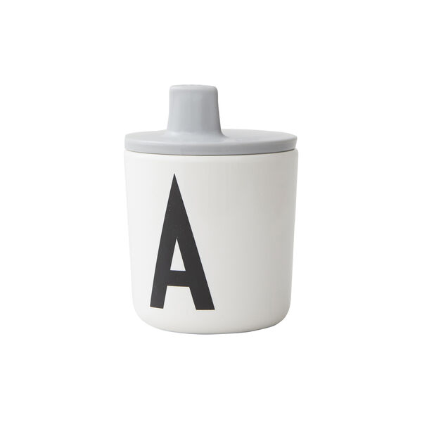 Drikketut til kopp, grå, Design Letters