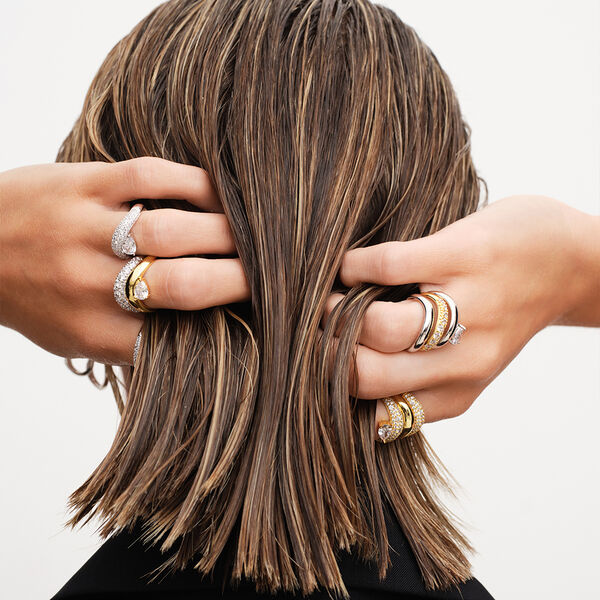 Wave Pear Ring Wave Pear Ring, Philippa Studios