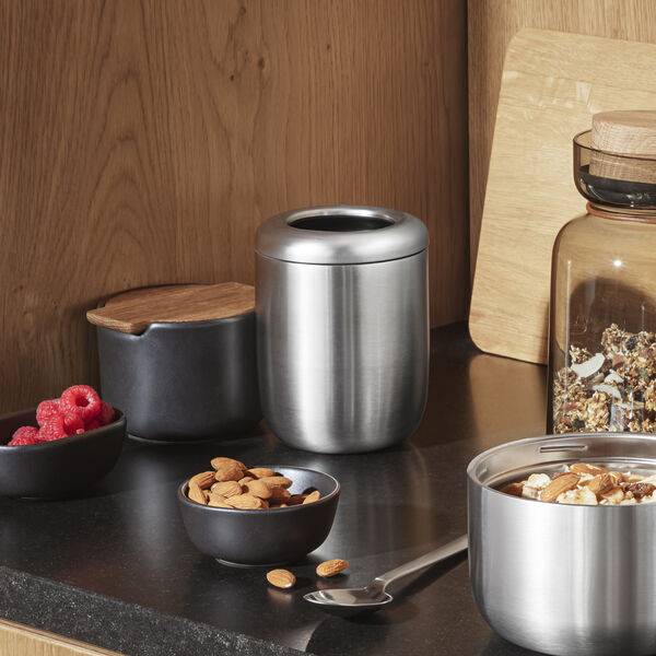 To Go termomåltidsboks, steel/black, Eva Solo