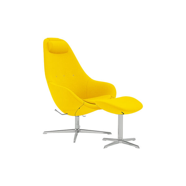 Kokon&trade;, yellow vidar 0443/chrome, Varier Furniture