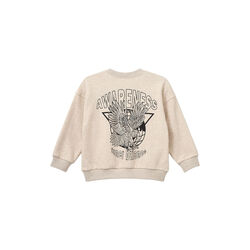 Tuissk Sweatshirt, beige melange, Sofie Schnoor