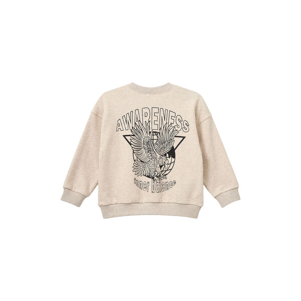 Tuissk Sweatshirt, beige melange, Sofie Schnoor