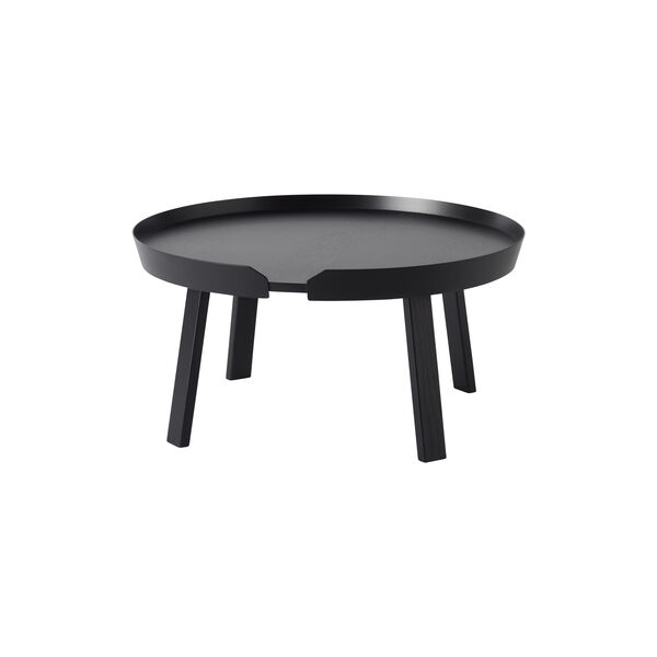 Around Coffee Table, black, Muuto