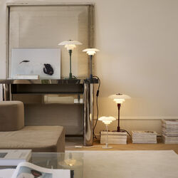 PH 2/1 Bordlampe, glossy beige, Louis Poulsen