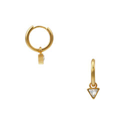 Swarovski Triangle Huggie &oslash;redobb, Orelia