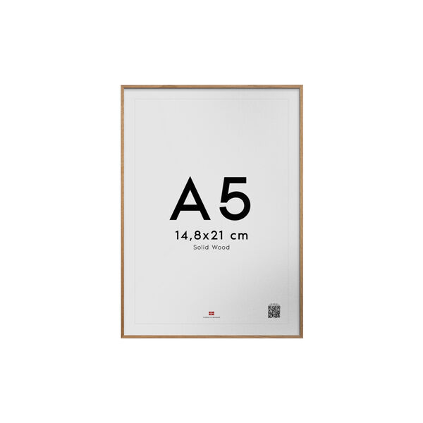 Eik naturramme A5, Poster & Frame