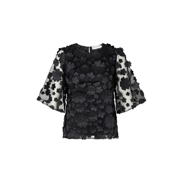 Marion Top, black, Ida Sjöstedt