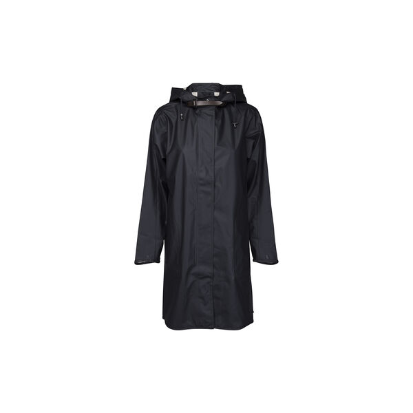 RAIN71 regnjakke, m&oslash;rkebl&aring;, Ilse Jacobsen Hornb&aelig;k