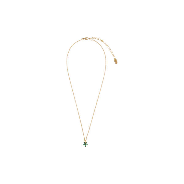 Emerald Crystal Flower halskjede, Orelia