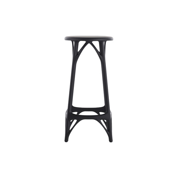 A.I. LIGHT skammel, black, Kartell