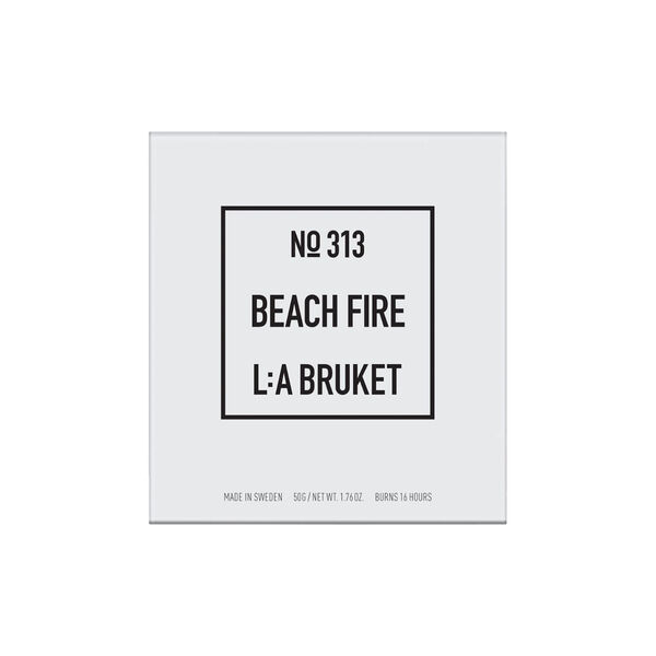 No. 313 lys, beach fire, L:a Bruket