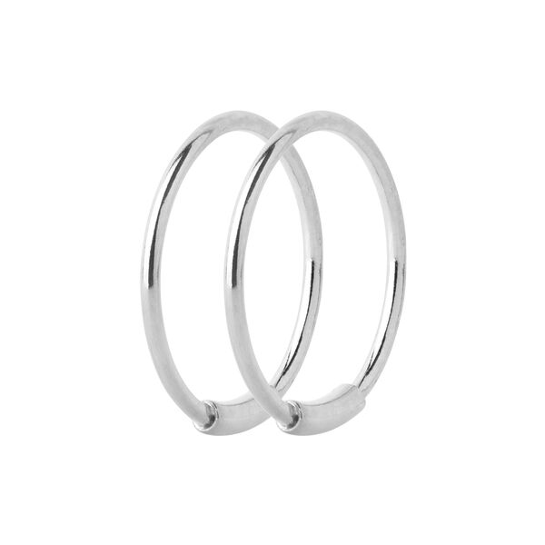 Basic Hoop, silver, Maria Black