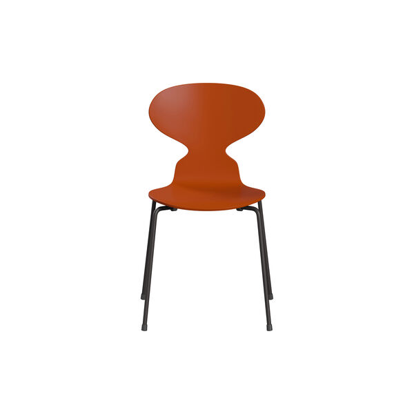 Myren&trade; 3101 lakkert stol, paradise orange/warm graphite, Fritz Hansen