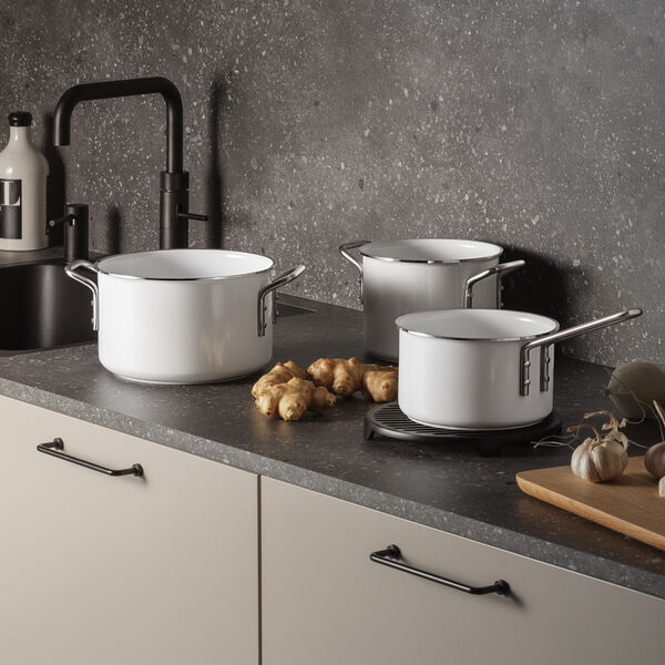 White Line Gryte med Slip-Let&reg;-belegg 2,5 L, Eva Trio