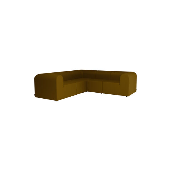Paradigm 5-seters hj&oslash;rnesofa, Steelcut 985, Montana Furniture