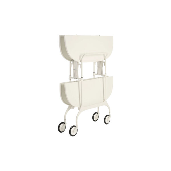 GASTONE vogn, white mat, Kartell