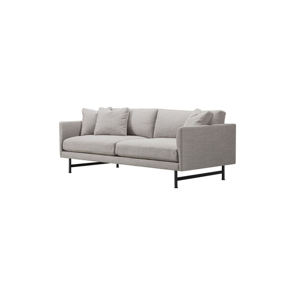 Calmo 2-seter sofa, beige/svart, Fredericia Furniture