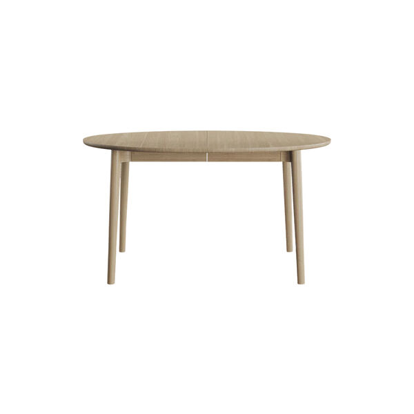 Expand spisebord circular D140, lys oljet eik, Northern