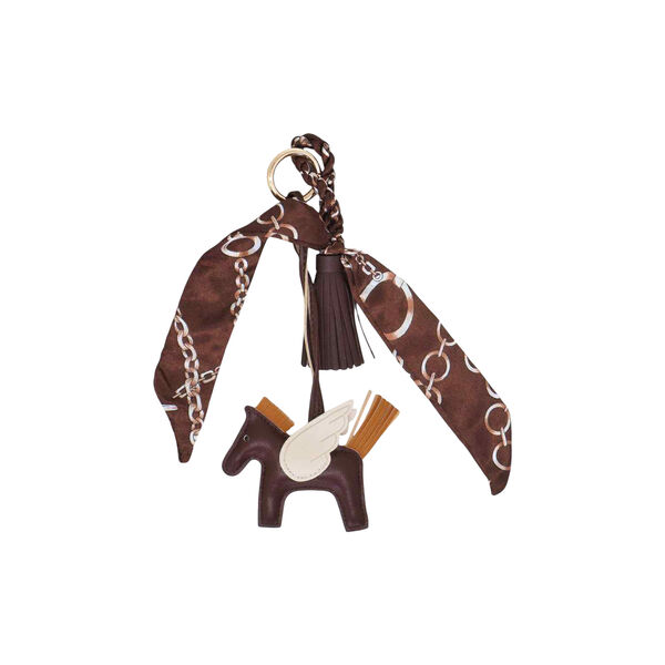 Veskepynt hest med sl&oslash;yfe, brun, 7 DAYS