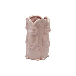 Vase P&aring;skehare, pink, EDG
