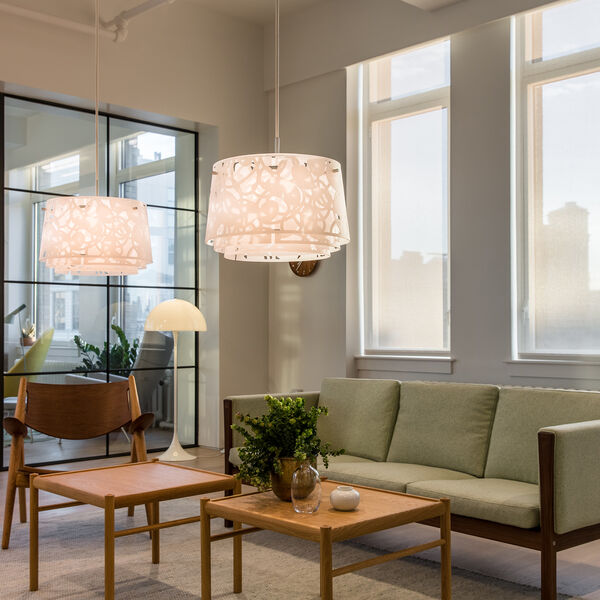 Collage 600, hvit, Louis Poulsen