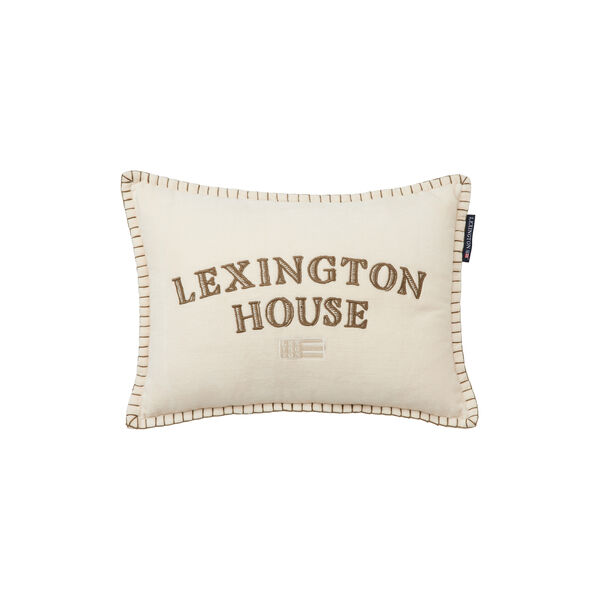 Lexington House pute, lys beige/oliven, Lexington