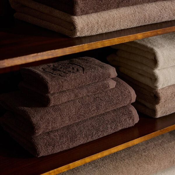 Damask Terry Vaskeklut | Dark Chocolate, Georg Jensen Damask