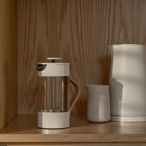 Emma presskanne 1 l., sand, Stelton