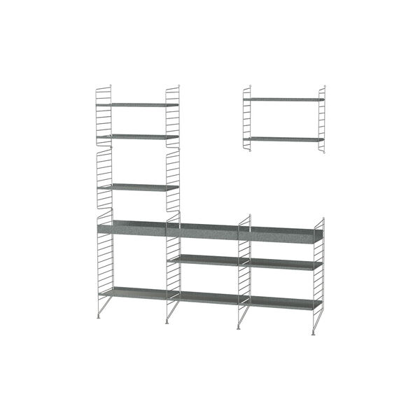 Outdoor Bundle H, grey, String Furniture