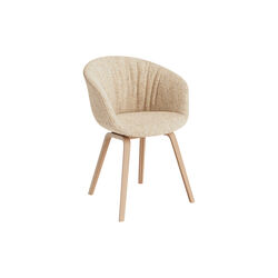 AAC23 soft spisestol, matt lacquer oak/bolgheri LGG60, HAY