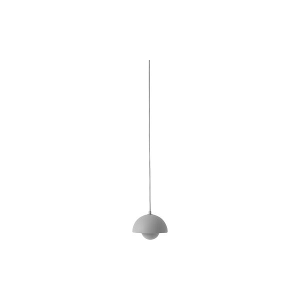 Flowerpot VP10 Pendant, matt light grey Flowerpot VP10 Pendant, matt light grey, &Tradition