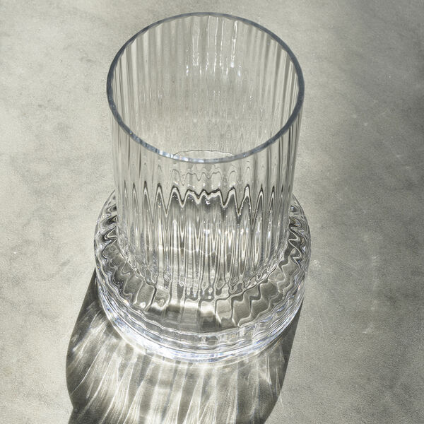 Hvils vase med riller, Villa Collection