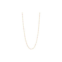 Lola halskjede, guld/tropical, ENAMEL Copenhagen