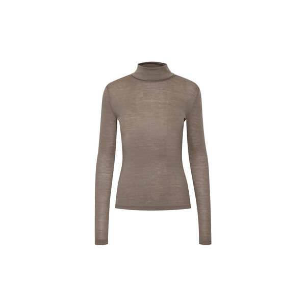WilmaGZ Rollneck genser, earth, Gestuz
