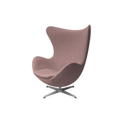 Egg&trade; 3316 Lounge Chair, Re-wool 648 pale rose/natural, Fritz Hansen