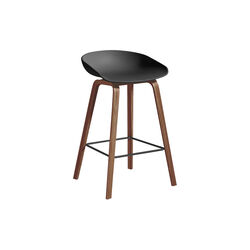 AAS 32 barstol lav, soft black, HAY