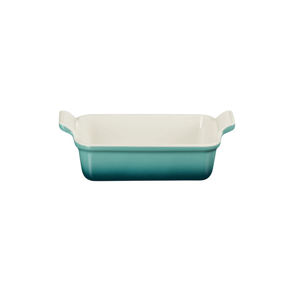 Heritage rektangul&aelig;rt fat 19 cm, bleu riviera, Le Creuset