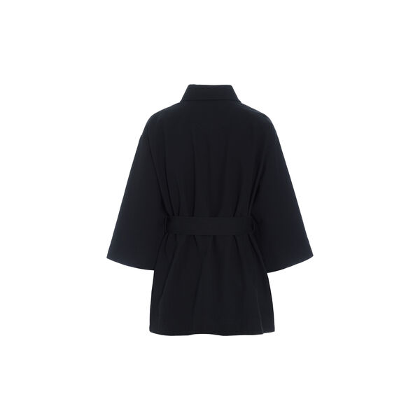 Hayato lang jakke, black, BITTE KAI RAND
