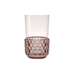 JELLIES FAMILY LONG DRINK glass, pink, Kartell