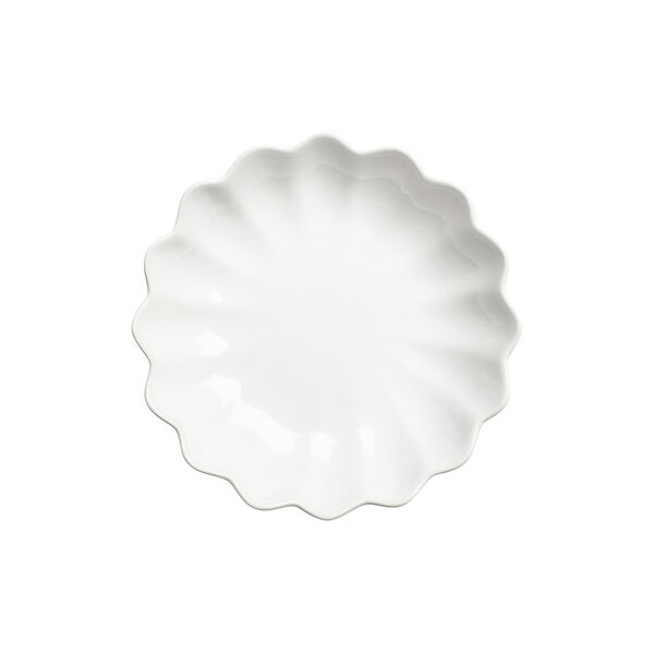 Basic Oyster sk&aring;l 24 cm, white, Mateus