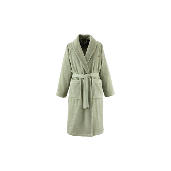 Polo Player Bathrobe, sage, Ralph Lauren Home
