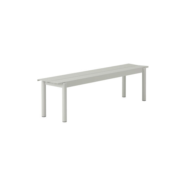 Linear Steel Bench, grey, Muuto