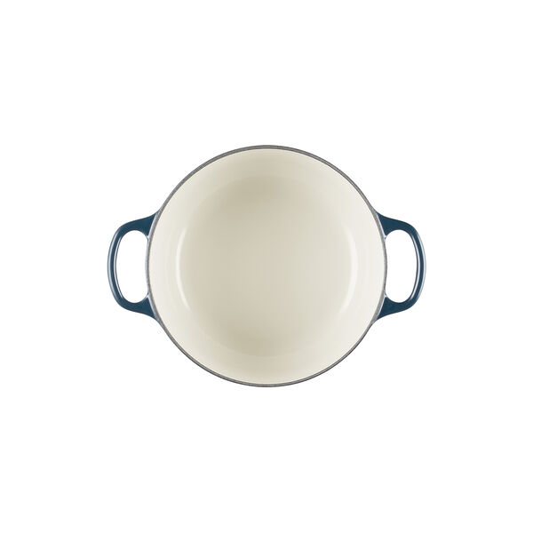 Signature st&oslash;pejern rund gryte &Oslash; 20 cm, nuit, Le Creuset