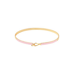 LILY armbånd, bomull rosa, bangle up