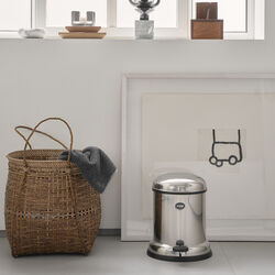 VIPP13 pedalbøtte, rustfritt stål, Vipp