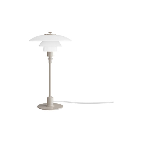 PH 2/1 Bordlampe, glossy beige, Louis Poulsen